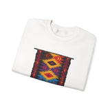 Indigenous Andean Geometric Textile Pattern Unisex Sweatshirt