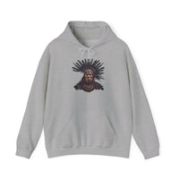 Tribal Feather Headdress Warrior Unisex Hoodie