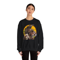 Ancient Inca Puma Sentinel Unisex Sweatshirt