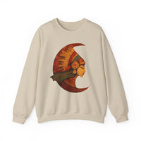 Mama Killa Crescent Headdress Inca Style Unisex Sweatshirt