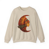 Mama Killa Crescent Headdress Inca Style Unisex Sweatshirt