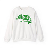 Mesoamerican Chameleon Symbol Unisex Sweatshirt