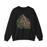Mayan Jungle Pyramid Ruins Graphic Unisex Sweatshirt