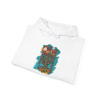 Wild Desert Bloom Cactus Illustration Unisex Hoodie