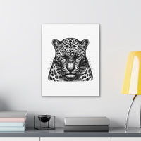 Jungle Jaguar Mayan Animal Canvas