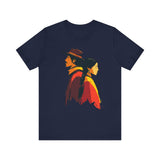 Cultural Heritage Native Portrait Design Unisex T-Shirt