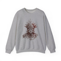 Maya Warrior Ink Portrait Unisex Sweatshirt