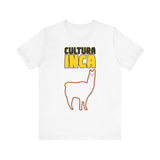 Sacred Inca Llama Emblem Unisex T-Shirt