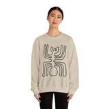 Nazca Lines Style Spider Unisex Sweatshirt