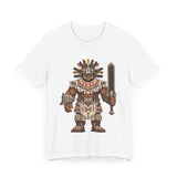 8-Bit Aztec Warrior Pixel Art Style Unisex T-Shirt