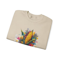 Maya Corn Mural Street Art Unisex Sweatshirt