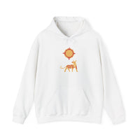 Xoloescuincle beneath the Sacred Sun Unisex Hoodie