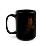 Inca Condor Tribal Markings Black Mug
