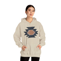 Minimal Southwest Tribal Rug Pattern Illustration Unisex Hoodie