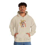 Abstract Aztec Culhua-Mexica Illustration Unisex Hoodie