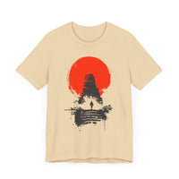 Tikal Mayan Temple Minimalist Art Unisex T-Shirt
