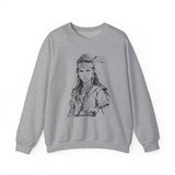 Inca Warrior Woman Fierce Andean Spirit Design Unisex Sweatshirt