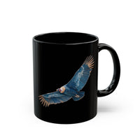 Inca Andean Condor in Flight Black Mug
