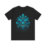 Tlaloc Rain God Tribal Glyph Style Unisex T-Shirt