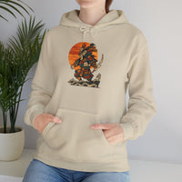 Aztec Samurai Wave Style Unisex Hoodie