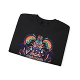 Ancient Mesoamerican Ceremonial Vessel Unisex Sweatshirt