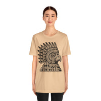 Aztec Eagle Pyramid Emblem Unisex T-Shirt