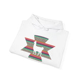 Andean Llama Fiesta Illustration Unisex Hoodie