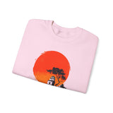 Tikal Sunset Temple Minimalist Art Unisex Sweatshirt