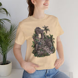 Mayan Jungle Temple Guardian Stairway Unisex Hoodie