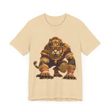 Pixel Art Mayan Jaguar Warrior Unisex T-Shirt