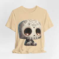Adorable Tribal Aztec Skull Glow Unisex T-Shirt