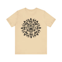 Mesoamerican Sun Face Unisex T-Shirt