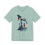 Cuzco Steps Heritage Minimalist Art Unisex T-Shirt