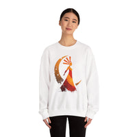 Mama Killa Inca Moon Goddess Glyph Style Unisex Sweatshirt