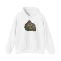 Mayan Jungle Pyramid Ruins Graphic Unisex Hoodie