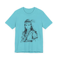 Inca Warrior Woman Fierce Andean Spirit Design Unisex T-Shirt