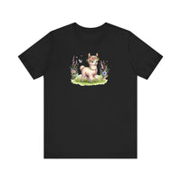Baby Llama Inca Blossom Crown Unisex T-Shirt