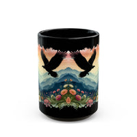 Andean Condor Inca Spirit Above Misty Andes Black Mug