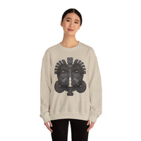 Andean Duality God Symbol Tribal Design Unisex Sweatshirt