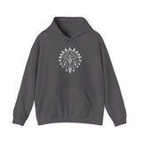 Sacred Tribal Chief Emblem Illustration Unisex Hoodie