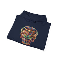 Mesoamerican Ornate Ceremonial Urn Unisex Hoodie
