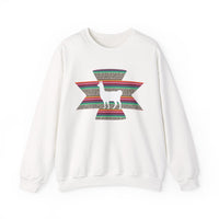 Andean Llama Fiesta Illustration Unisex Sweatshirt