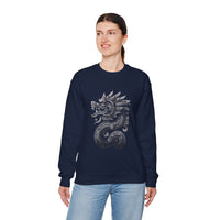 Aztec Serpent Quetzalcoatl Tribal Design Unisex Sweatshirt