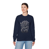 Aztec Serpent Quetzalcoatl Tribal Design Unisex Sweatshirt
