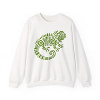 Mayan Aztec Totem Symbol of Iguana Unisex Sweatshirt