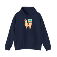 Sacred Llama of the Inca Andes Unisex Hoodie