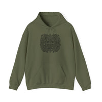 Mythic Mayan God Symbol Unisex Hoodie