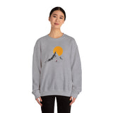 Sacred Inca Mountain Minimalist Unisex Sweatshirt