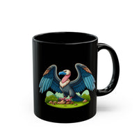 Inca Andean Condor Cartoon Spirit Black Mug