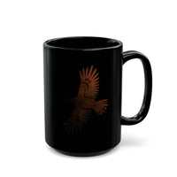 Inca Condor Tribal Markings Black Mug